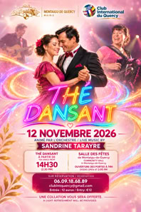 Thé dansant 12-11-2026 - Montaigu de Quercy